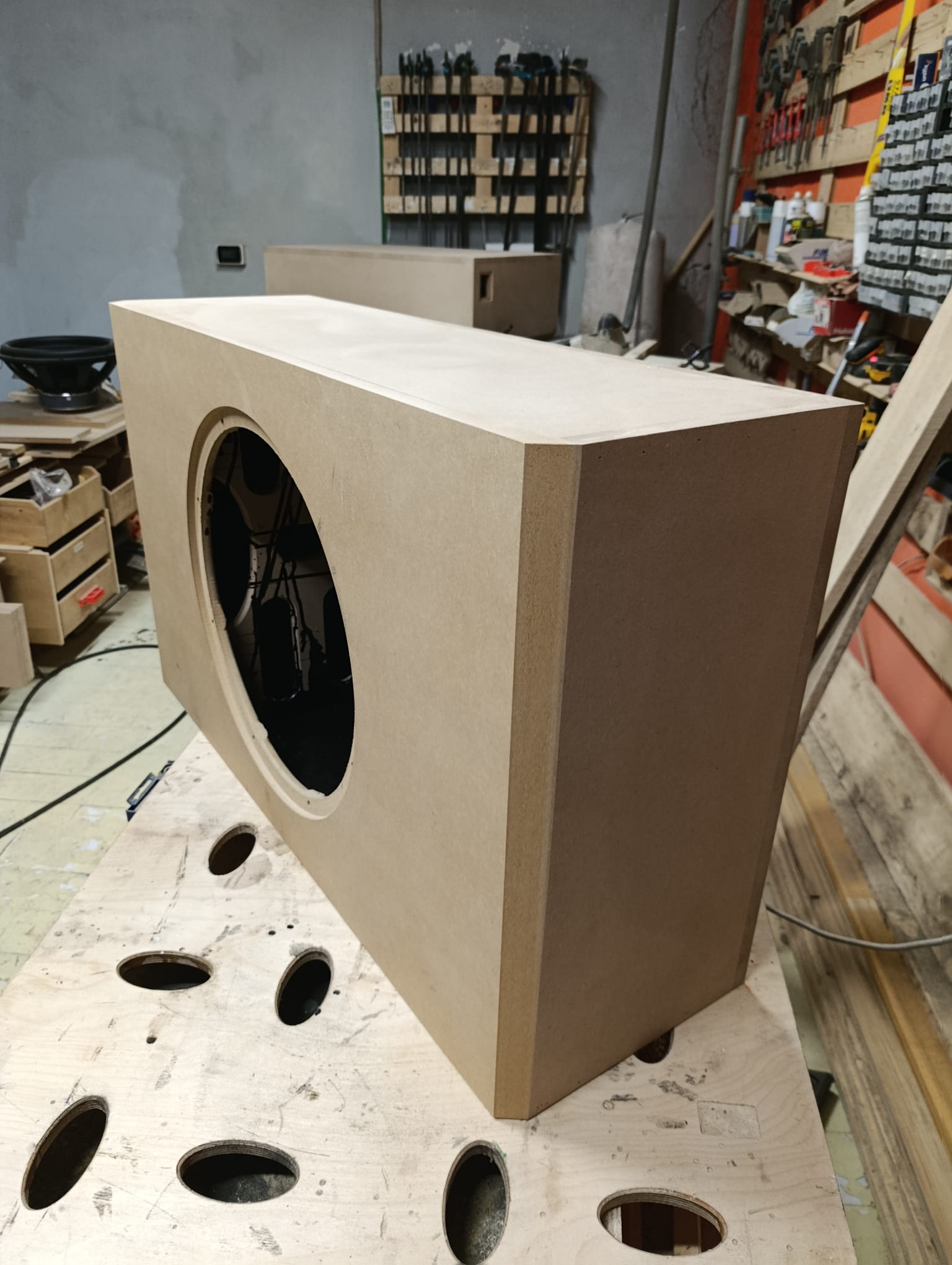 Dettaglio rinforzi CNC